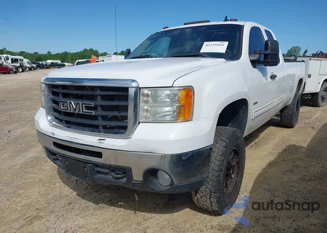 2009 GMC Sierra 2500Hd Sle из США, поврежденный, VIN 1GTHK59619E151057